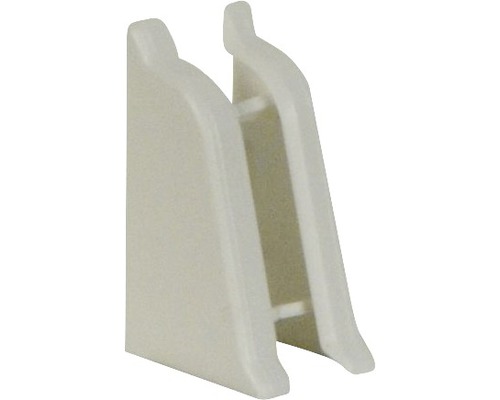 PICCANTE eindstukken voor wandafsluitingsprofiel 37 wit 39/25 (rechts & links)