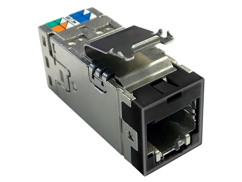 NETCONNECT SLX Series AMP-TWIST - Modular indlæg - CAT 6a - STP - RJ-45 - sort