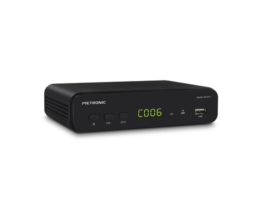 METRONIC - Décodeur tnt zapbox hd-sh.1 hevc - noir