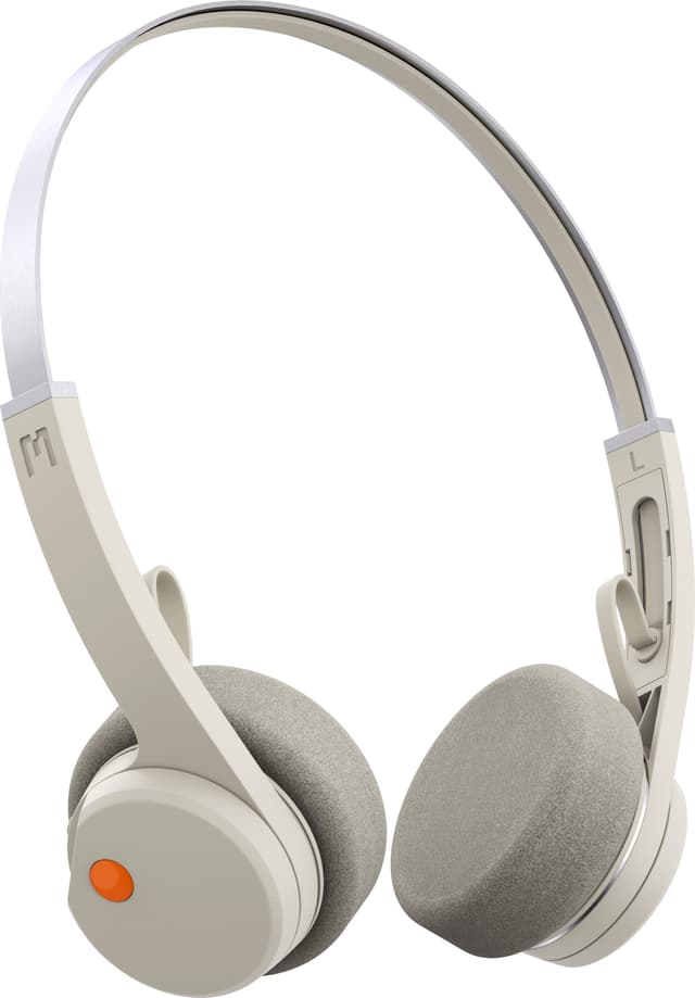 Defund Mondo freestyle trådløse on-ear høretelefoner (gråbeige)