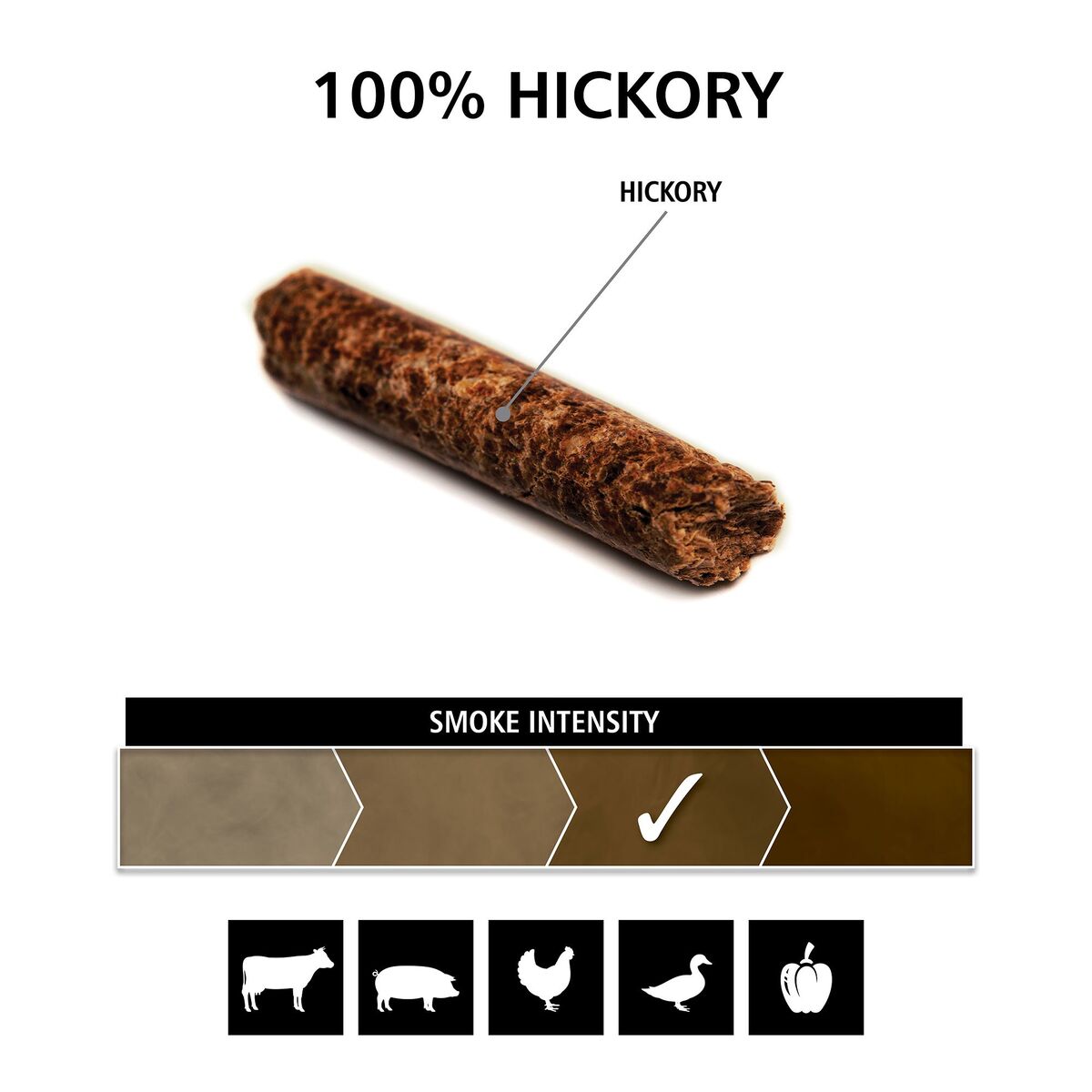 Pellets hickory, 9 kg