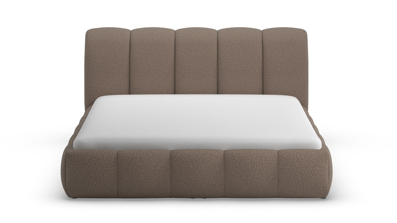 Bed Dune - Bold bouclé taupe