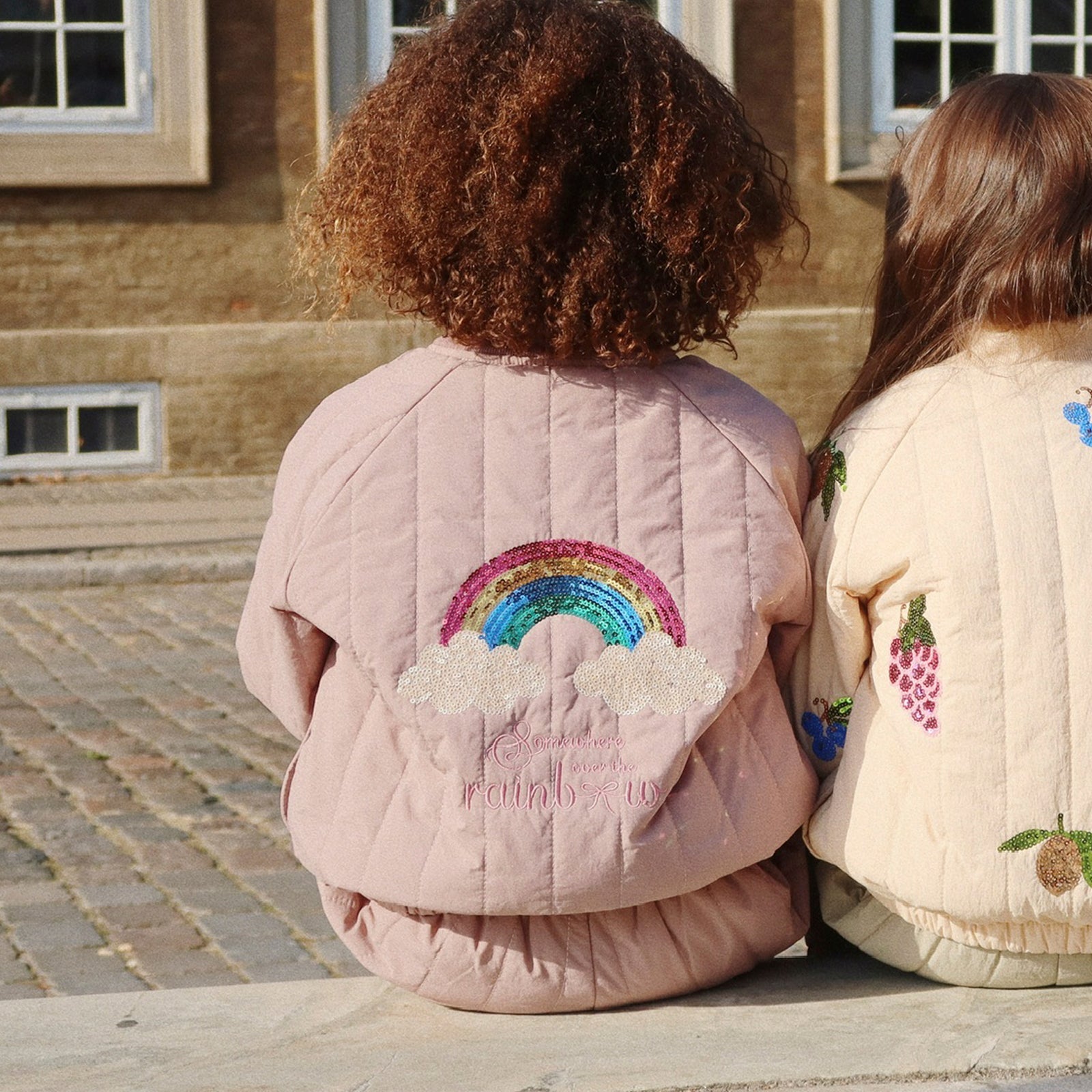 Bomberjacke Juno Sequin Twilight Mauve