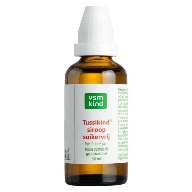 VSM Kind Tussikind Siroop Suikervrij 50 ML
