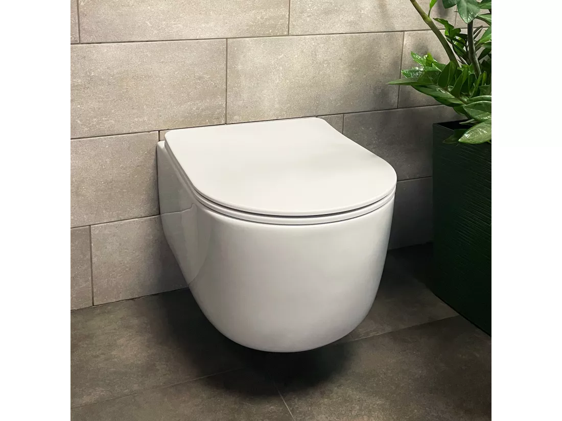 Cuvette Wc Suspendue Rea Eddy Turbo Tornado White