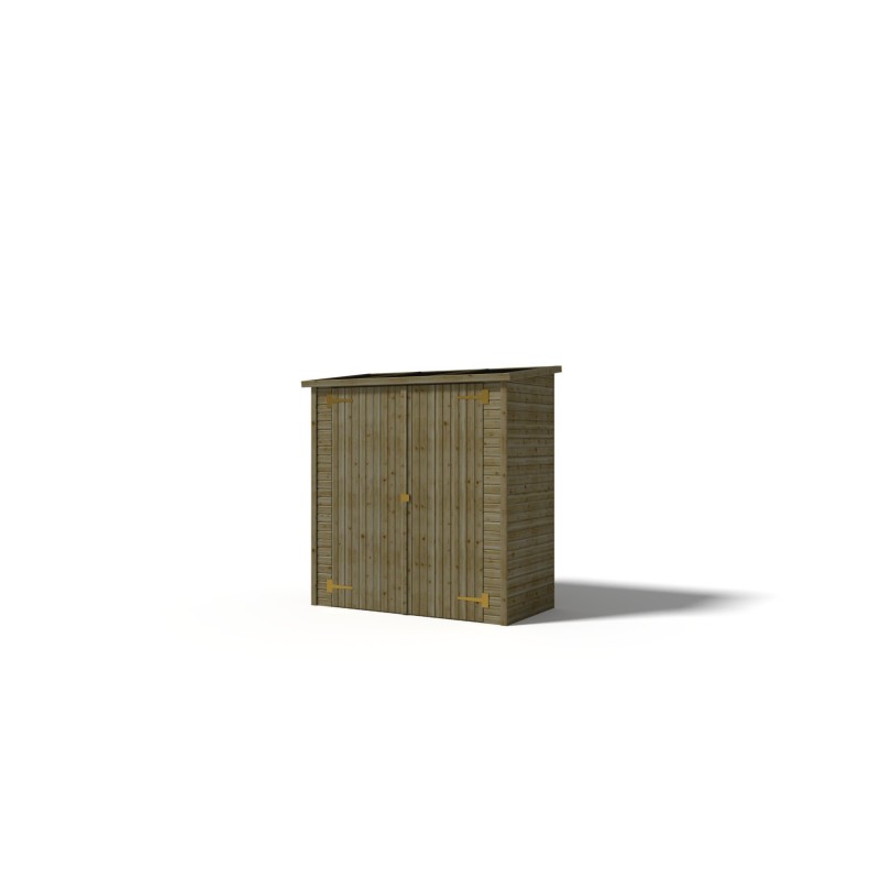 Armoire de jardin à outils 1,66x0,82 m h.1,86