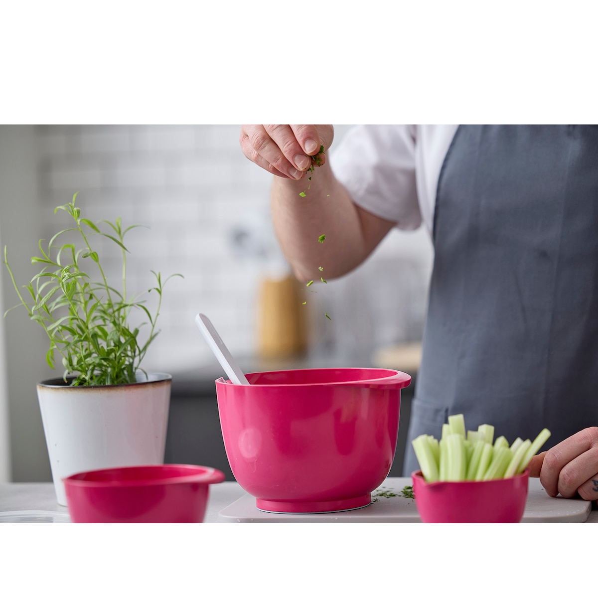 Rosti NEW Margrethe Mixing bowl 3 liter Beetroot