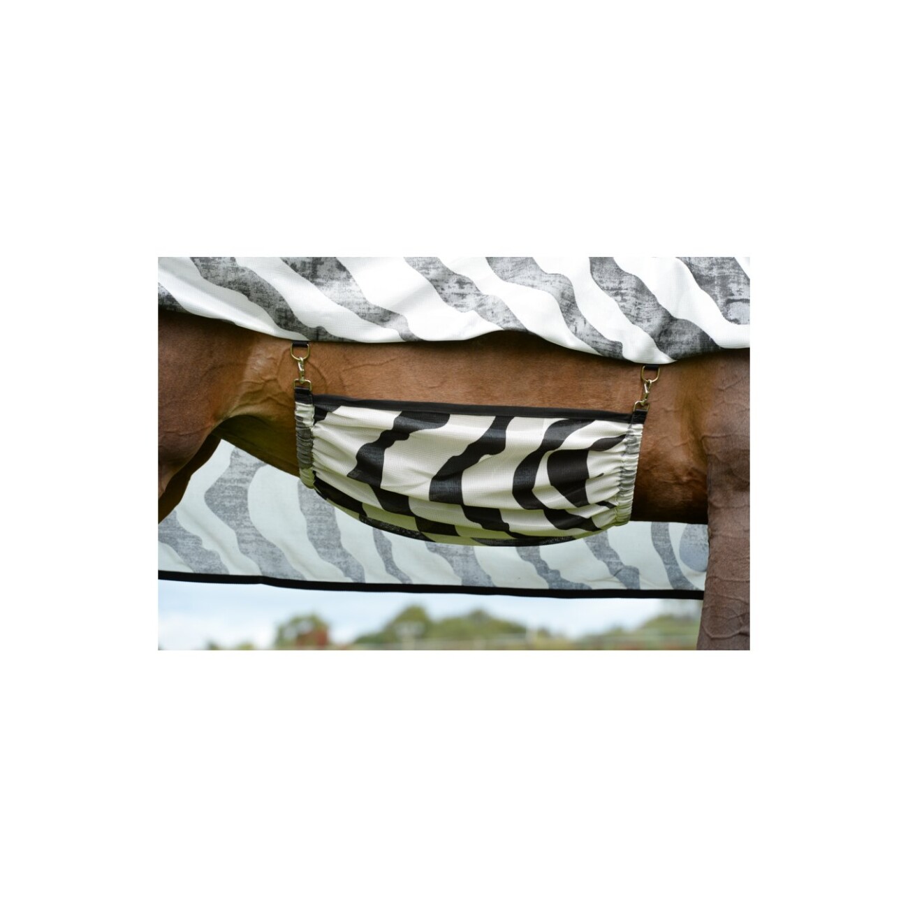 Bucas Fliegendecke Buzz-Off Zebra Full Neck 1,45 m