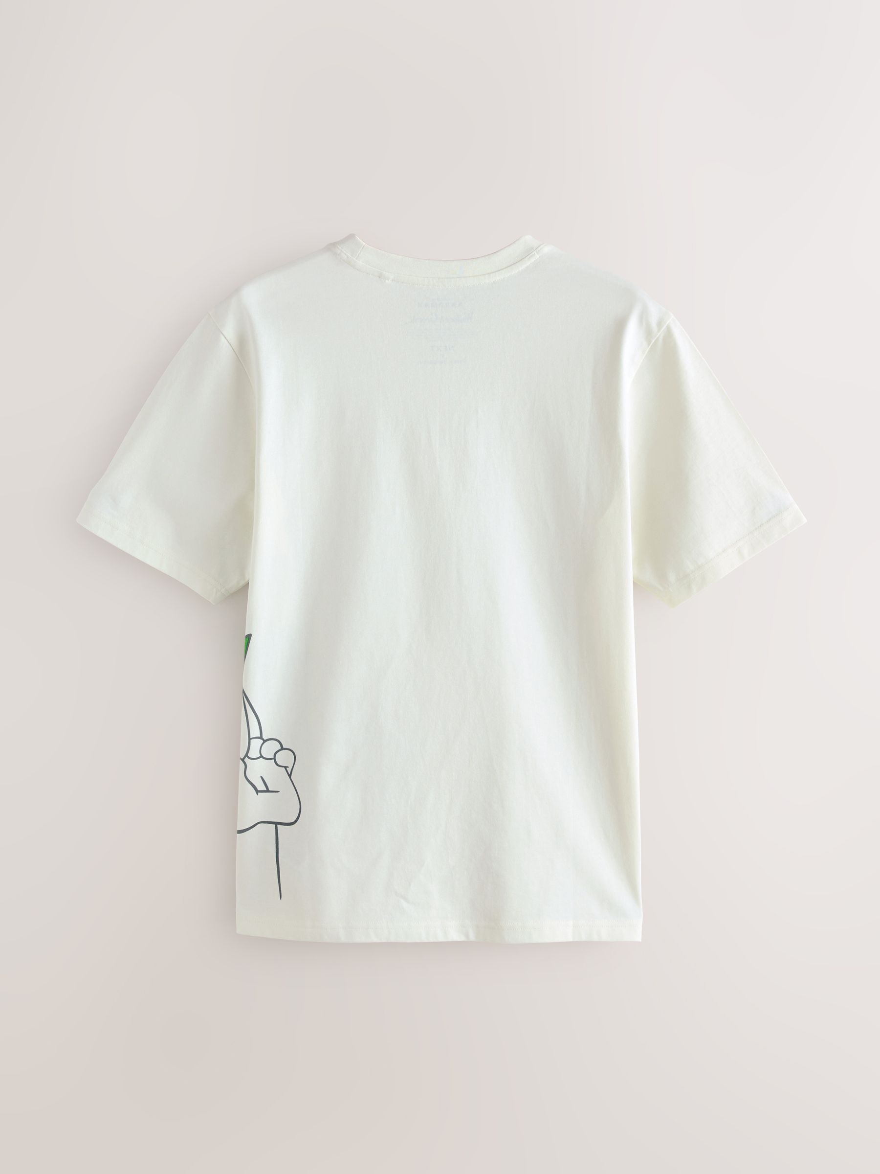 Crème Wit Wallace en Gromit - Normale Pasvorm - Kerstmis T-shirt met grafische print