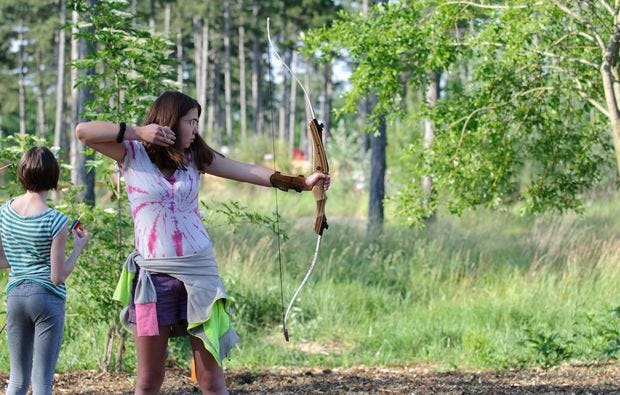 3D Bogenschießen und Waldklettergarten in Gänserndorf als Geschenk