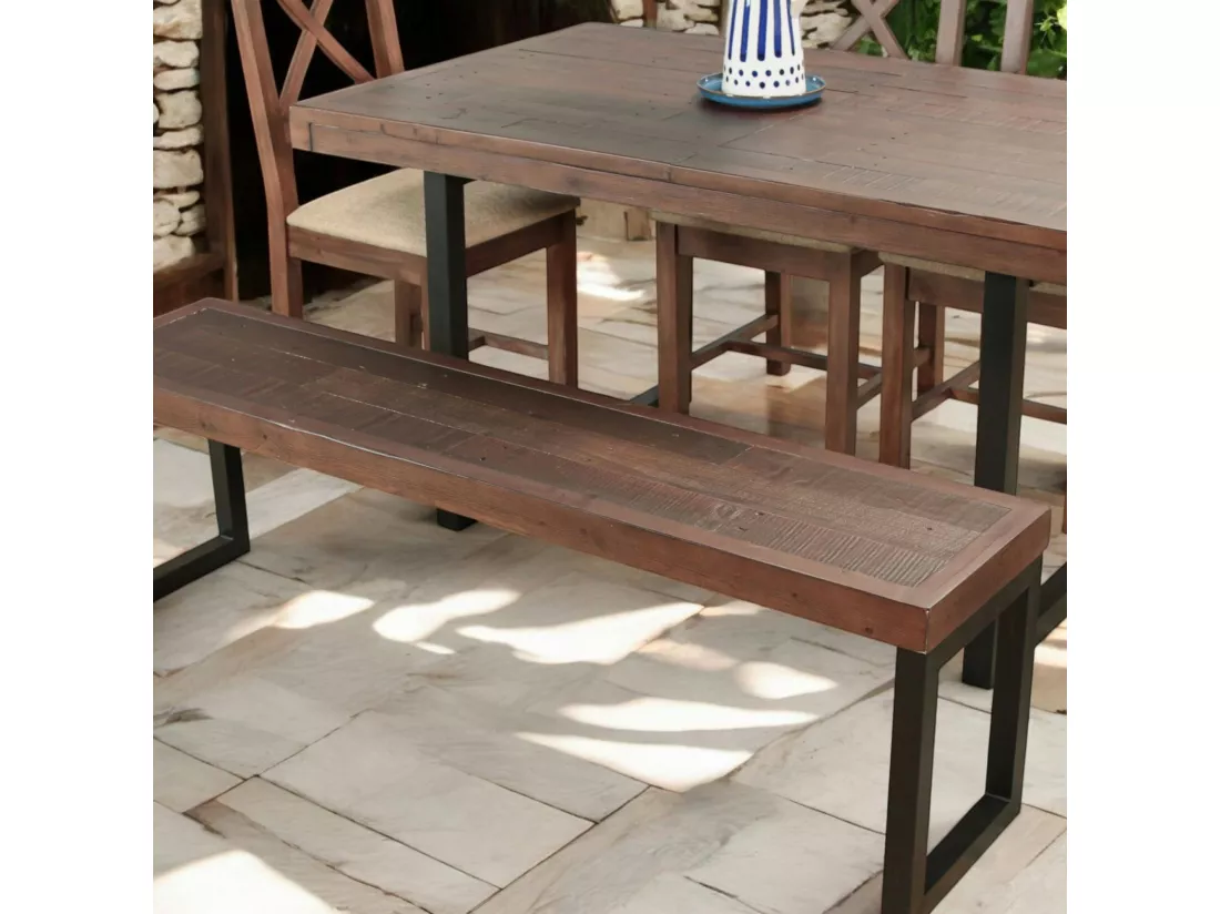 Banc bois recyclé 155cm SAMOA
