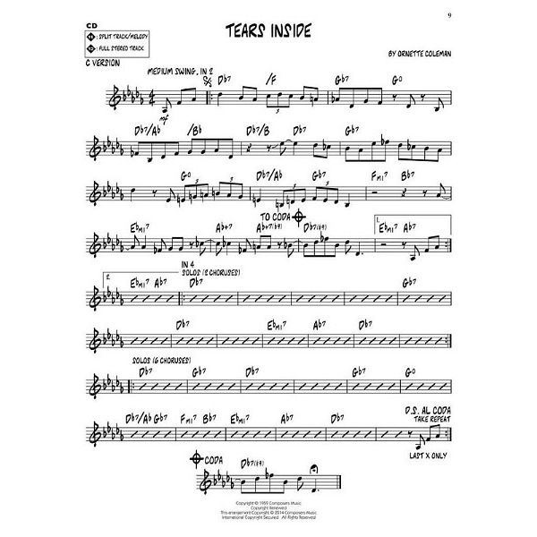 Hal Leonard Jazz Play-Along O. Coleman