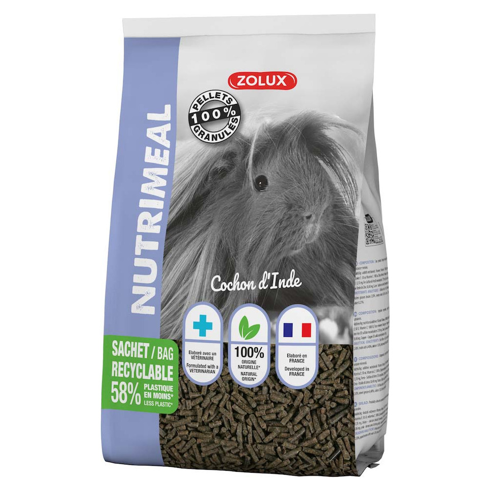 Granulés pour cochon d'inde nmeals 2.5 kg