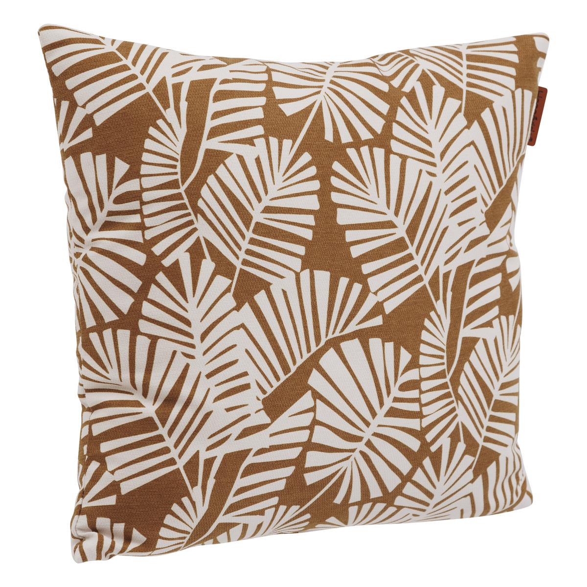 COUSSIN FYLIE 40X40CM PALMIER CAMEL