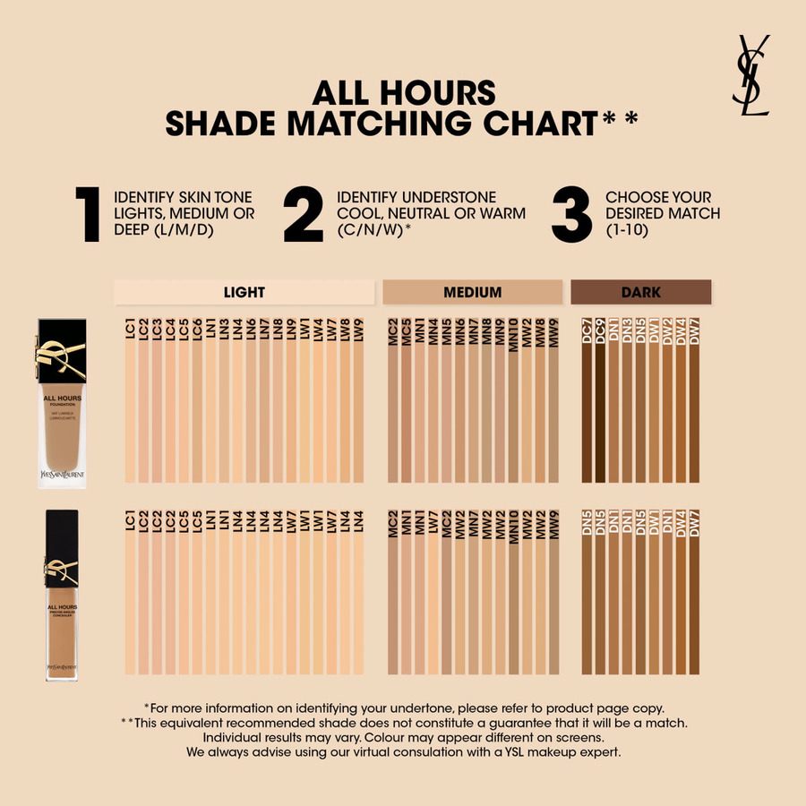 Yves Saint Laurent All Hours Concealer LC1 15ml