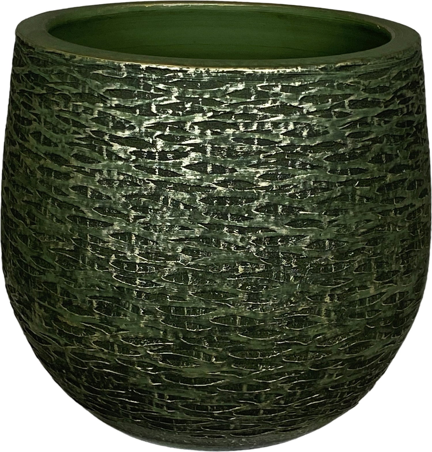 HS bloempot Lissabon groen D 28 H 27 cm
