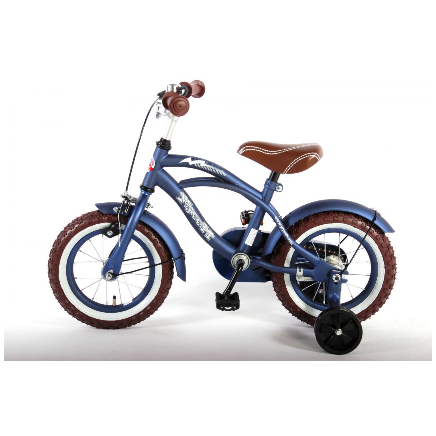 Volare Blue Cruiser Fiets - 12 inch - Blauw