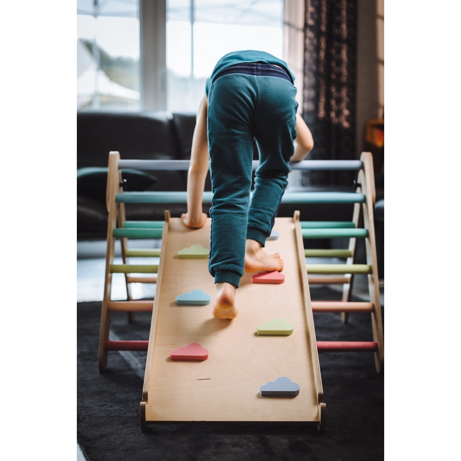 tiSsi® RutscheWolkenleiter Pastel bunt