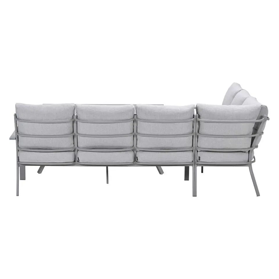 Garden Impressions Senja lounge dining set 3-delig links - valley sand