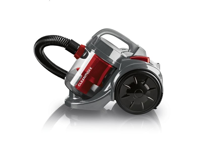 CLEANmaxx Bodenstaubsauger Zyklon Grau/Schwarz Beutelloser Staubsauger