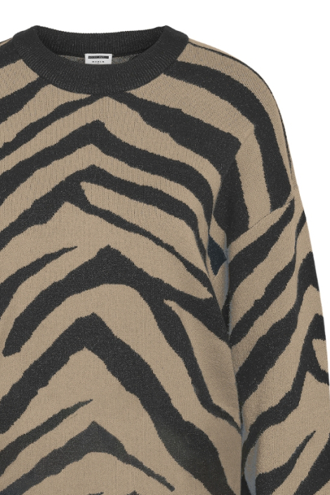Noisy may beige dames jurk