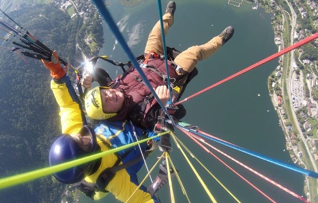 Gleitschirm Tandemflug Bodensdorf für 2