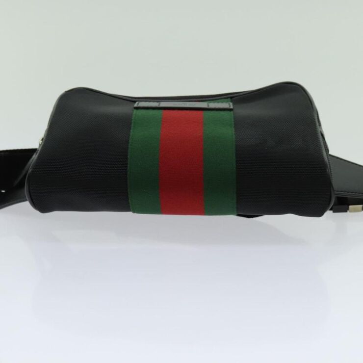Gucci Vintage Gucci Crossbody Bag Black