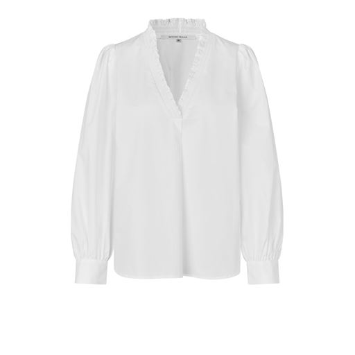 Second Female Calico Bluse, White, L