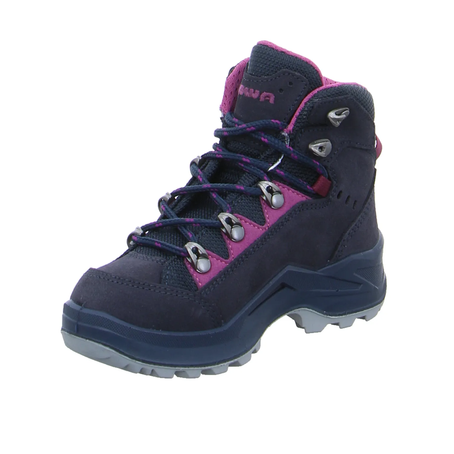 LOWA Kinder-Wanderschuhe Navy Textil
