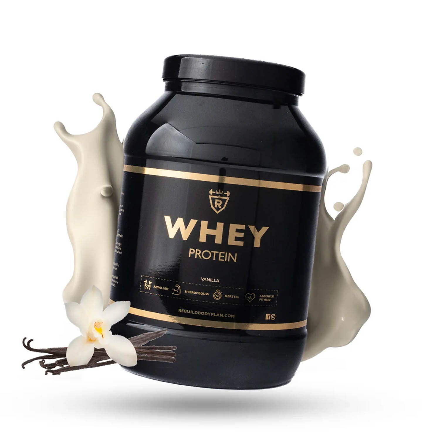 Rebuild Body Plan  Whey Protein Vanilla