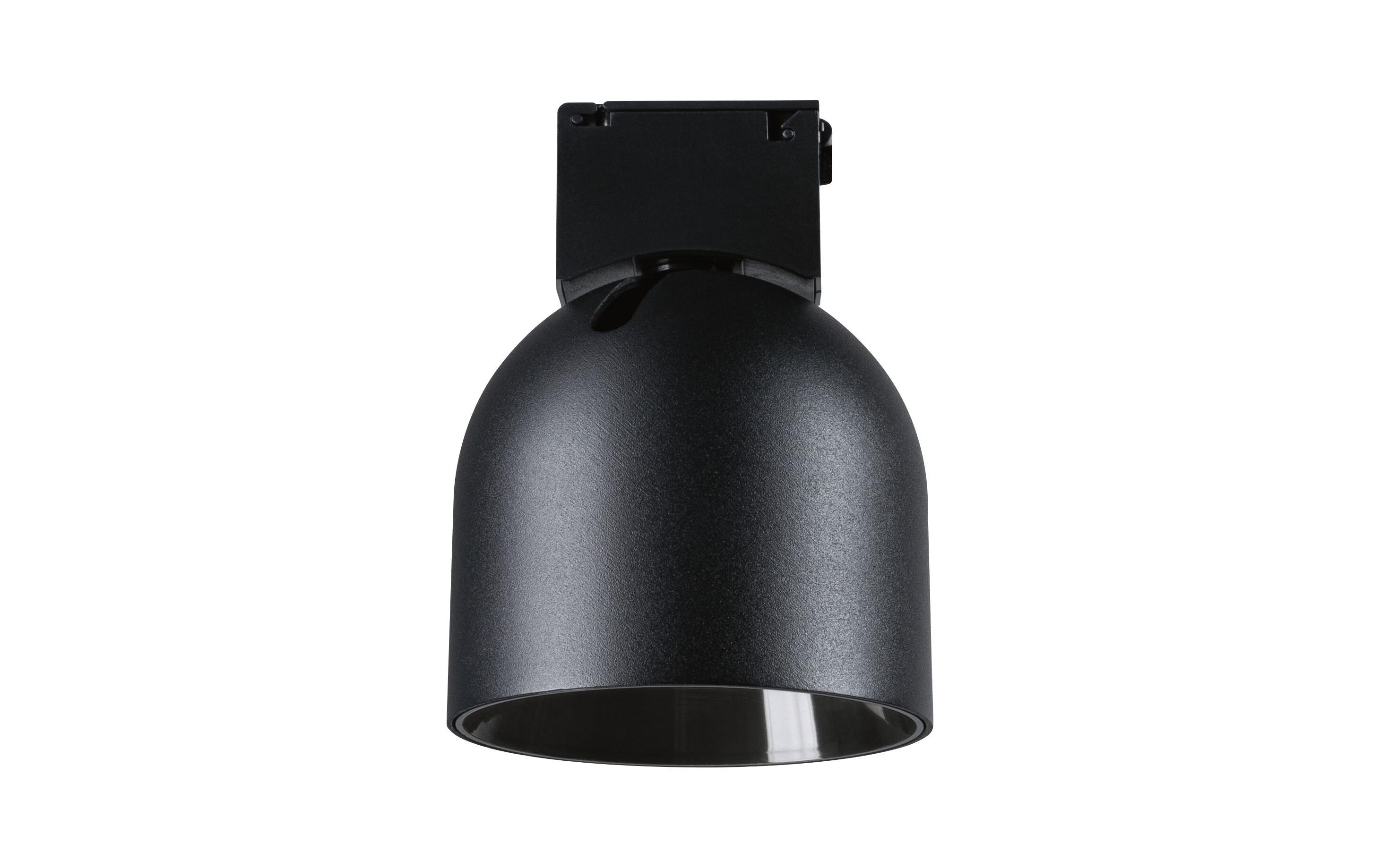 ULine Spot Ronde 110 mm, 3000 K, 90 Ra, Aluminium, SchwarzGurt-System-Leuchte
