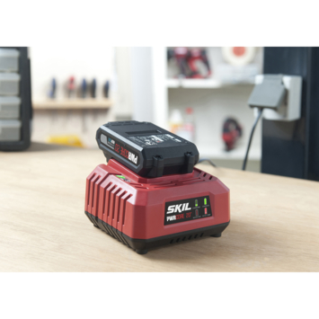 SKIL 20V startset accu 2,0Ah + snellader 3116AA