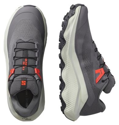 Chaussures Trail Salomon Ultra Glide 3 Gris/Rouge Homme