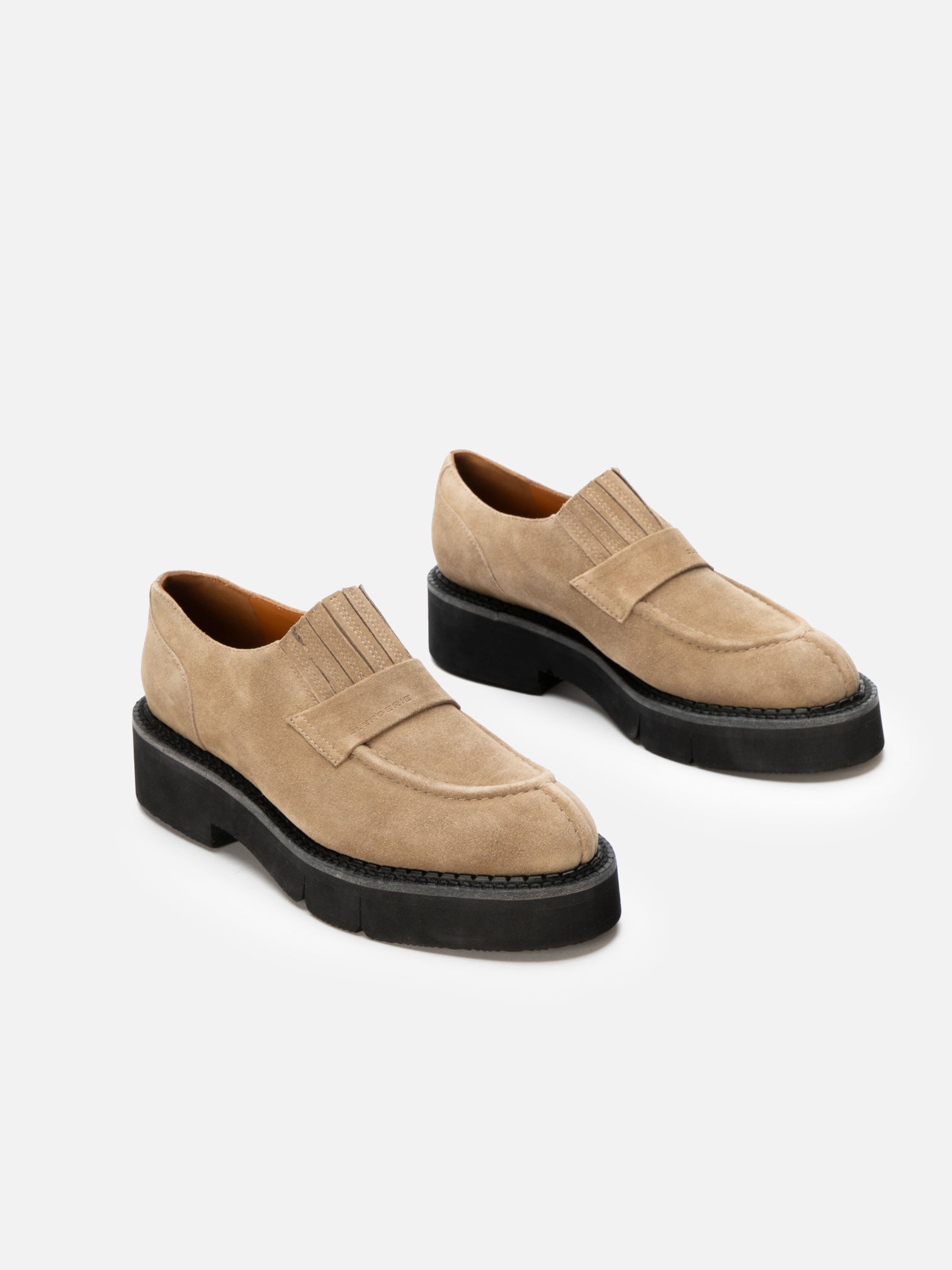CLARK, suede gobi