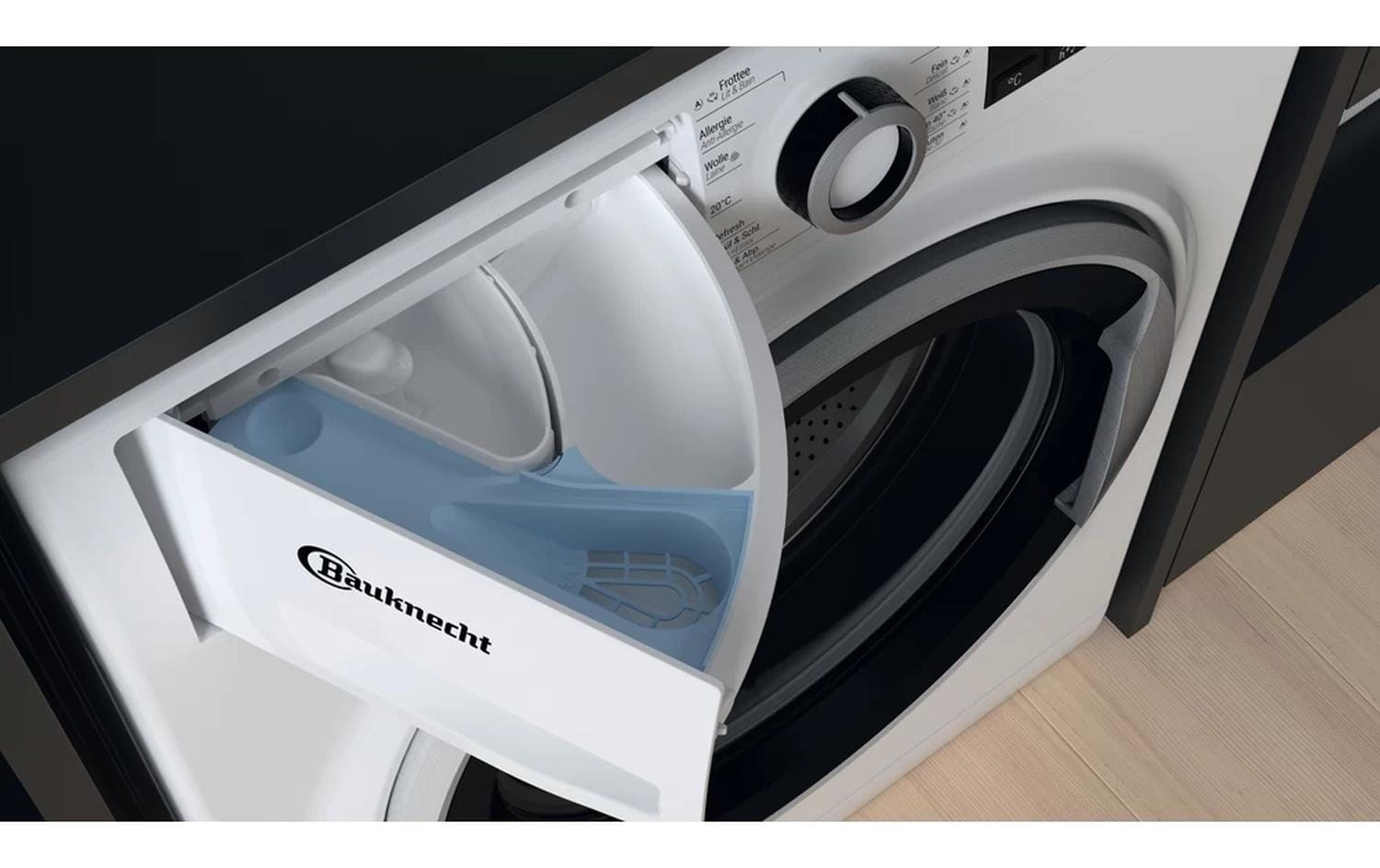 Waschmaschine WM BK 8A CH N Links<br>Frontloader mit 8 kg Ladekapazität