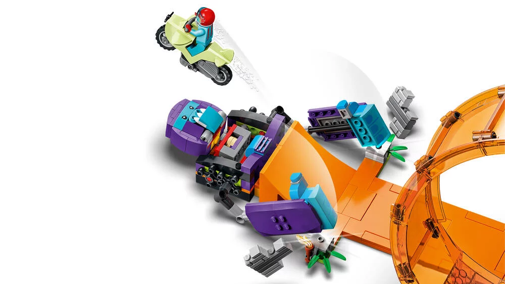 LEGO®CITY 60338 - LE LOOPING DU CHIMPANZE COGNEUR
