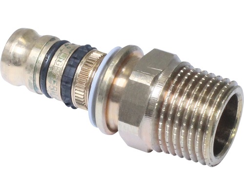 GEBERIT Mepla overgang met AG 26x1/2