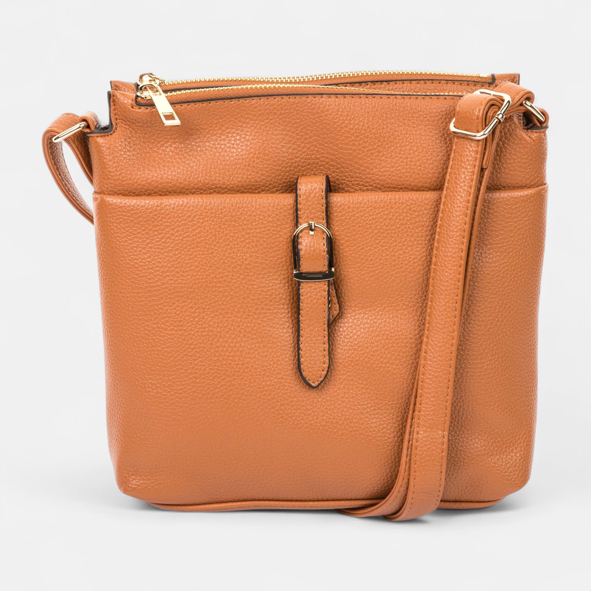 Sac bandoulière cognac