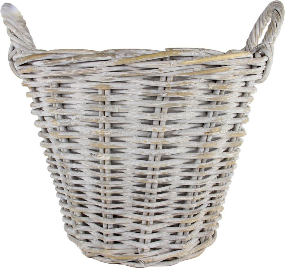 Van der Leeden aardappelmand grijs D 39 H 30 cm