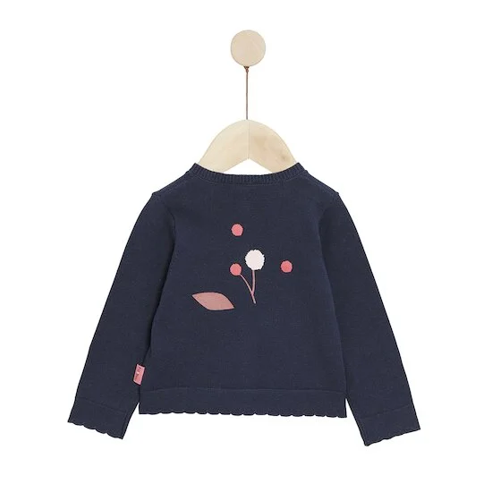 Lovely Capucine Cardigan en tricot   Blue Castle        de               P'tit bisou
