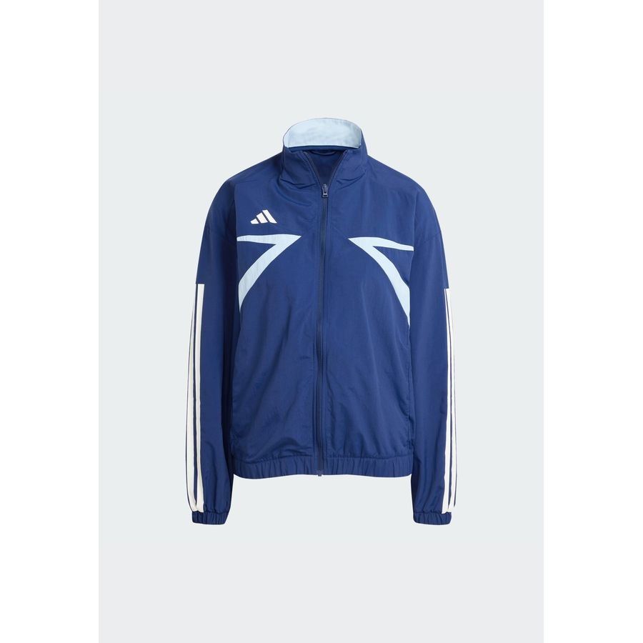 Adidas Veste de survêtement toile Color Block 3 bandes Tiro Cut