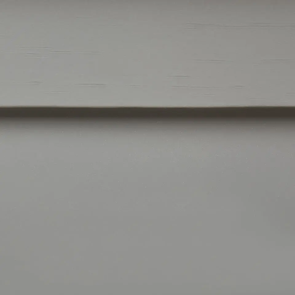MAYENNE - Tweepersoonsbed - Grijs - 140 x 200 cm - Dennenhout