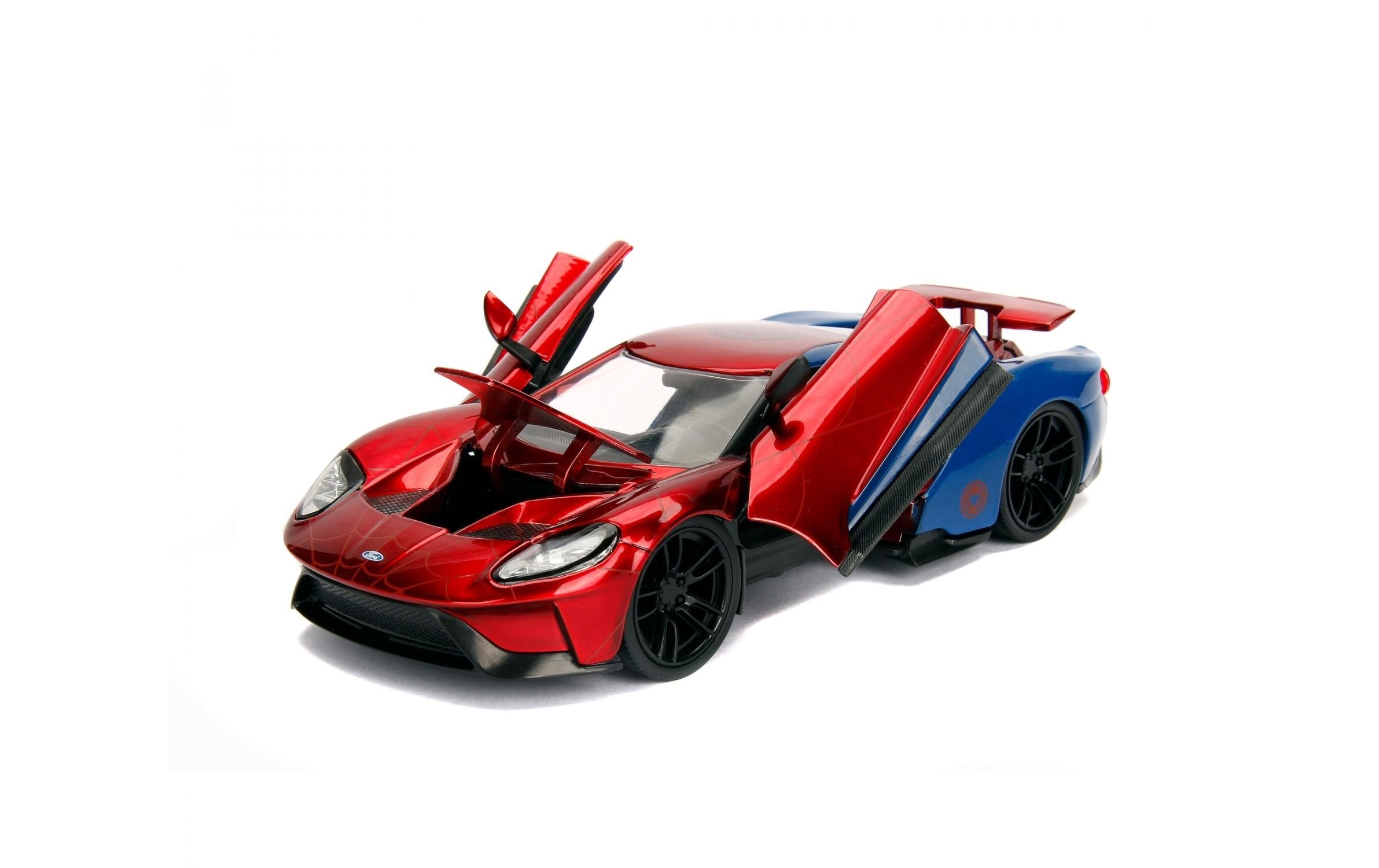 Sportwagen Marvel Spiderman 2017 Ford GT 1:24Spiderman 2017 Ford GT Sammlermodell im Massstab 1:24