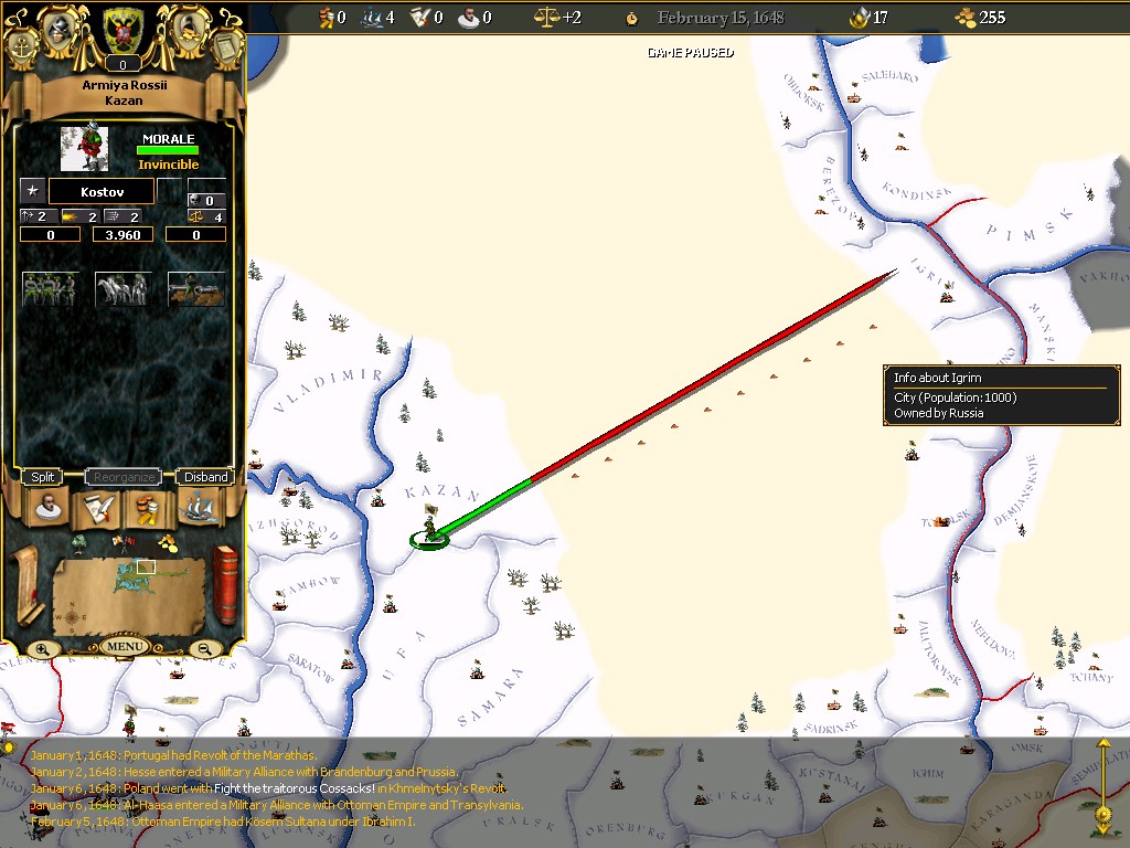 For The Glory: A Europa Universalis Game- PC