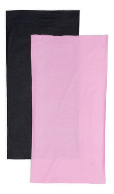 Nordbjørn Bjørli Hals 2-Pack, Black/Rosebloom