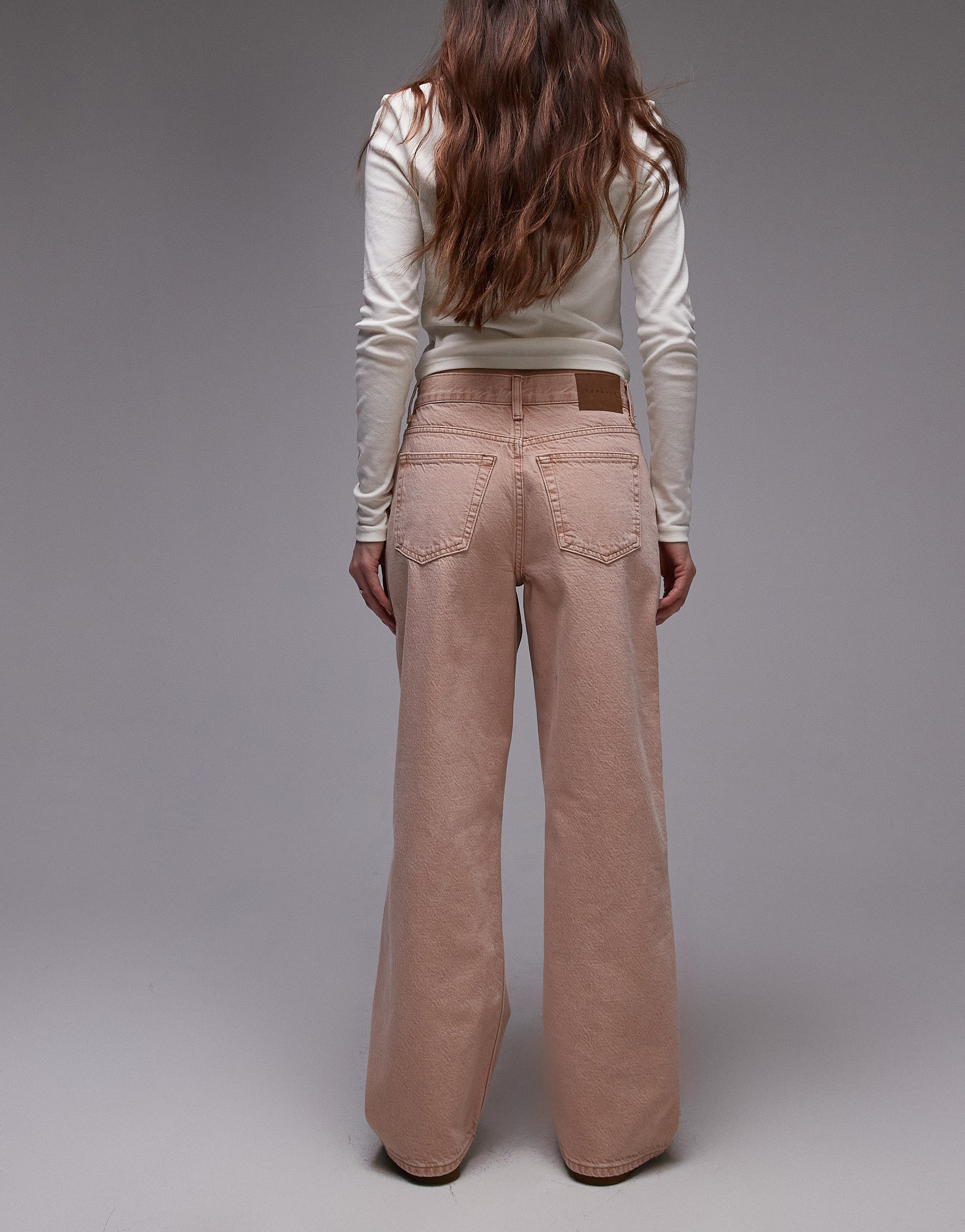 TOPSHOP Mid waist Loose fit Jeans