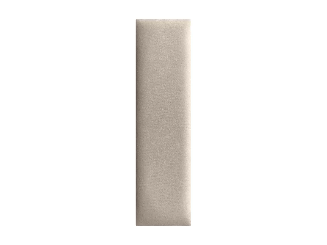 DHOME Lot de 1 Panneaux muraux en tissu auto-adhésifs Panneaux muraux absorbants acoustiques Protection contre les chocs (Beige, 60x20cm, x1)
