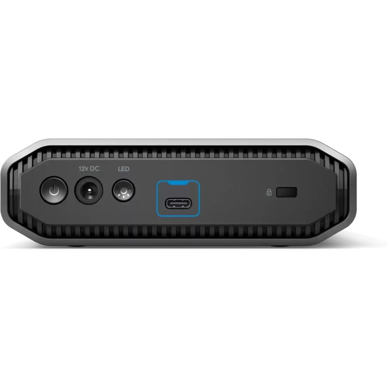 SanDisk G-DRIVE disque dur externe 22 To 7200 tr/min USB Type-C 3.2 Gen 2 (3.1 Gen 2) Acier inoxydable