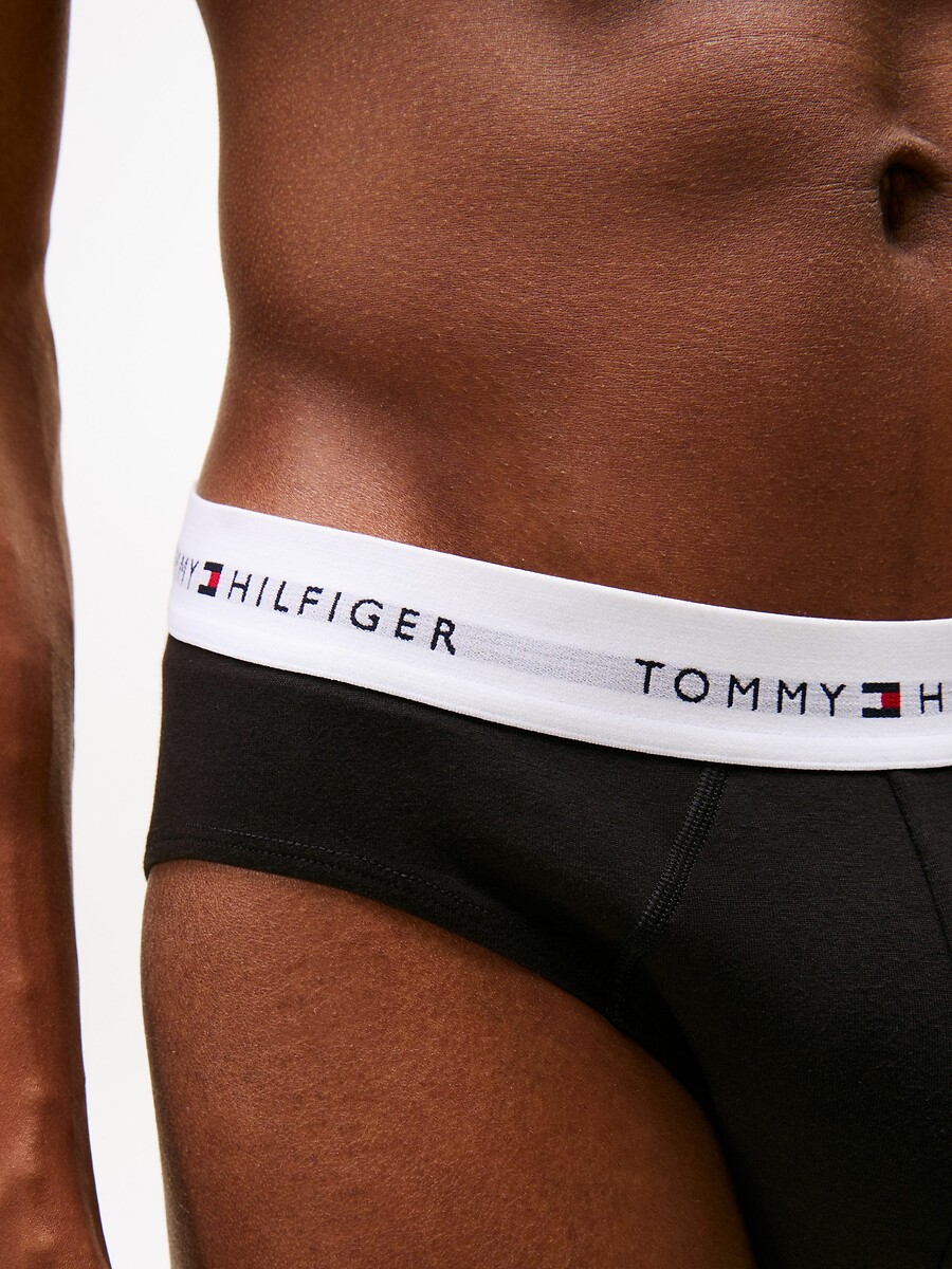 TOMMY HILFIGER<br>Conjunto de 3 cuecas lisas