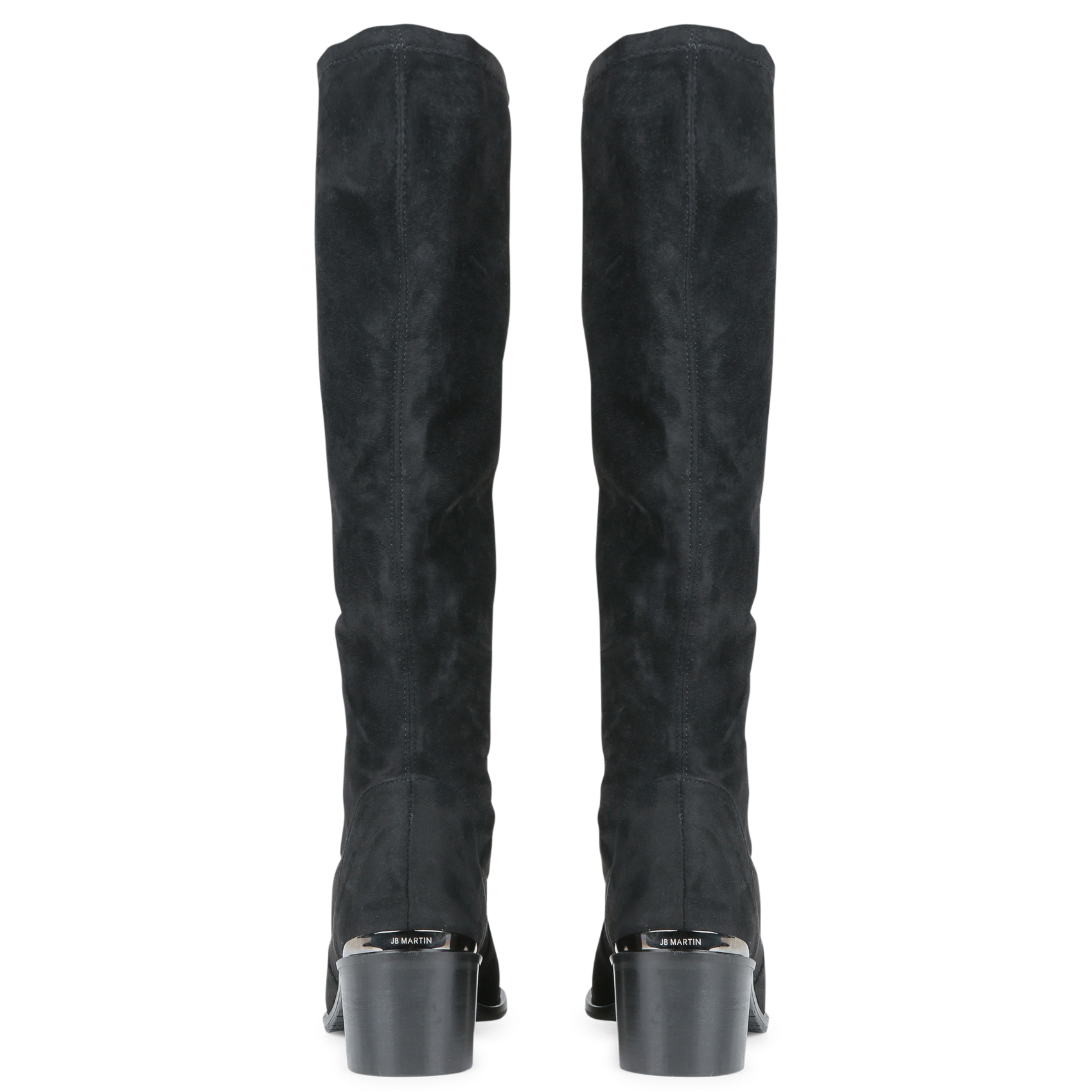 JOLIE - Bottes en cuir mélangé | Noir